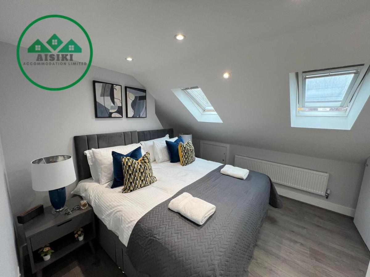 Aisiki Apartments At Stanhope Road, North Finchley, Airconditioned Multiple 2 Or 3-Bedroom, Pet-Friendly Duplex Flats, King Or Twin Beds, Airconditioned & Free Wi-Fi Kültér fotó