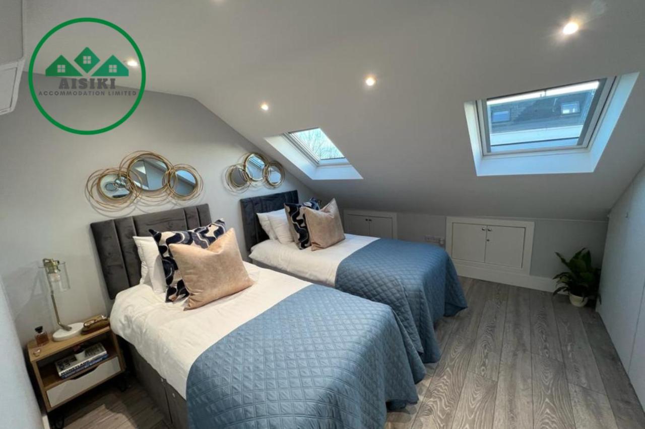 Aisiki Apartments At Stanhope Road, North Finchley, Airconditioned Multiple 2 Or 3-Bedroom, Pet-Friendly Duplex Flats, King Or Twin Beds, Airconditioned & Free Wi-Fi Kültér fotó